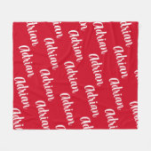 Couverture customisée pour les noms de famille rou (Devant (Horizontal))