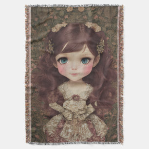 Couverture Cute Adorable Style Vintage Chibi Kawaii Girl Art