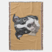 Couverture Cute Boston Terrier Dog (devant Vertical)
