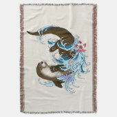 Couverture Cute d'eau de la rivière Otter (devant Vertical)