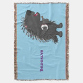 Couverture Cute drôle porc-épic avec dessin animé de banjo (devant Vertical)