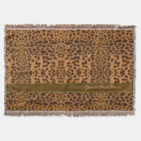 Cute Girly Jaguar Motif Poster de animal & Stilett
