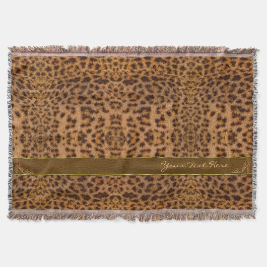 Couverture Cute Girly Jaguar Motif Poster de animal & Stilett (Devant)