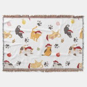 Couverture Cute Holiday Cat Pattern (Devant)