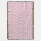 Couverture Cute licorne sur rose (devant Vertical)
