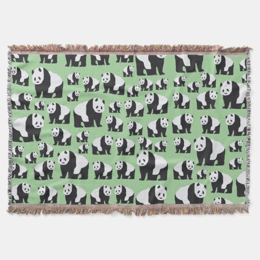 Couverture Cute Panda Motif ours (Devant)
