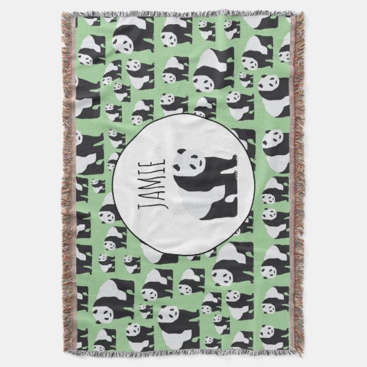Couverture Cute Panda Motif ours (devant Vertical)