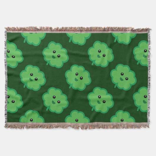 Couverture Cute quatre feuilles Clover (Devant)