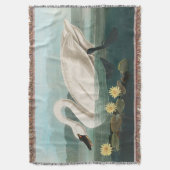 Couverture cygne audubon cygnes d'eau blanche (devant Vertical)