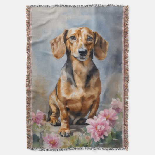 Couverture Dachshund Artsy (devant Vertical)