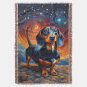 Couverture Dachshund Artsy (devant Vertical)