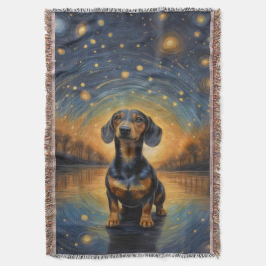 Couverture Dachshund Artsy (devant Vertical)