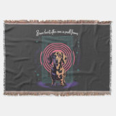Couverture Dachshund Brave Hearts Often Come In Small Frames (Devant)