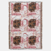 Couverture Dachshund Rouge  (devant Vertical)