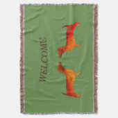 Couverture Dachshunds Chiens de bienvenue (devant Vertical)