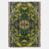 Couverture Daffodiles jaunes et blancs Fleurs de printemps (devant Vertical)