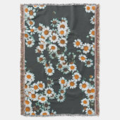 Couverture Daisy Daisies Floral (devant Vertical)