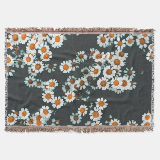 Couverture Daisy Daisies Floral (Devant)