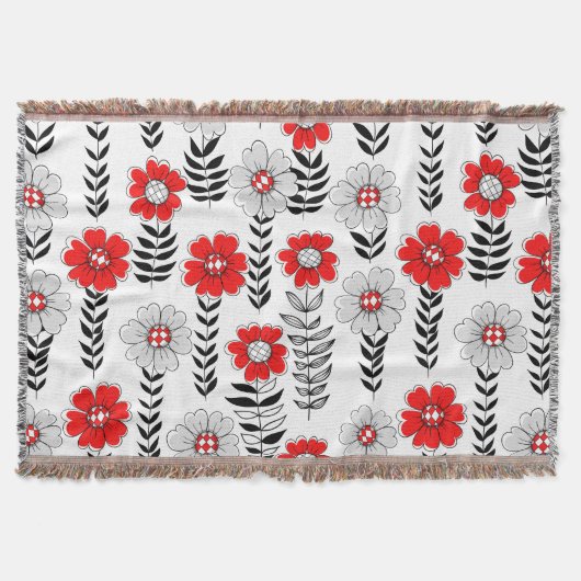 Couverture Daisy dooda en rouge et noir (Devant)