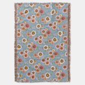 Couverture Daisy Floral Print (devant Vertical)