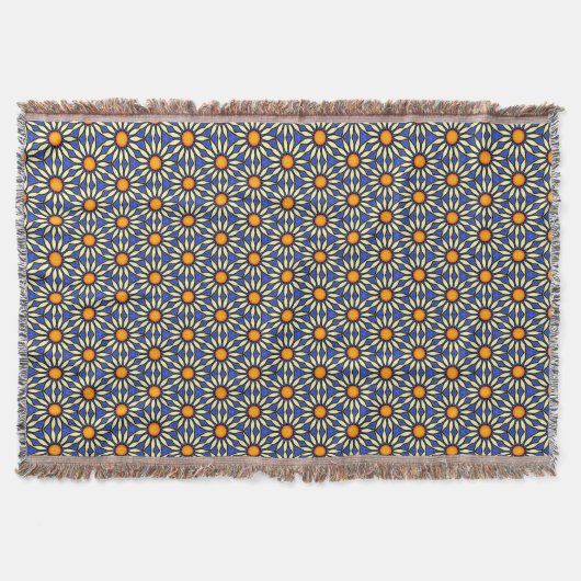 Couverture Daisy Mandala Lance Blanche (Devant)