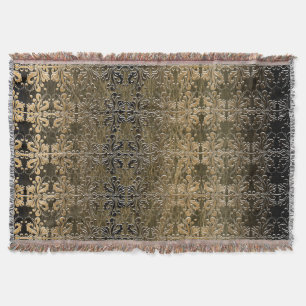 Couverture Damassé d'or vintage
