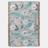 Couverture Dandelion Whimsical & Floral Folk Art Seamless (2) (devant Vertical)