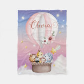 Couverture d'animal bébé personnalisée, Pépinière (Devant)