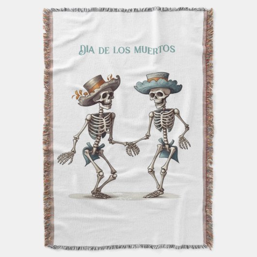 Couverture Danse Éternelle Dia de los Muertos Calaveras (devant Vertical)