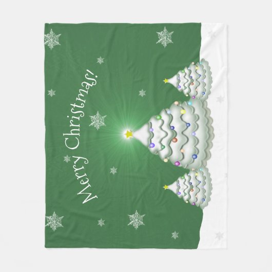 Couverture d'arbre de Noël vert (Devant)