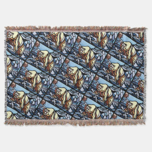 Couverture d'art de l'ours Polaire autochtone Couv