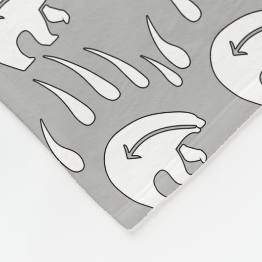 Couverture d'art de l'ours tribal Couvertures d'ou (Coin)