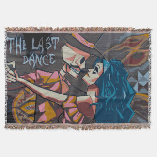 Couverture d'art de rue de la danse des morts de