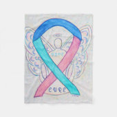 Couverture d'art du ruban de sensibilisation au ca (Devant)