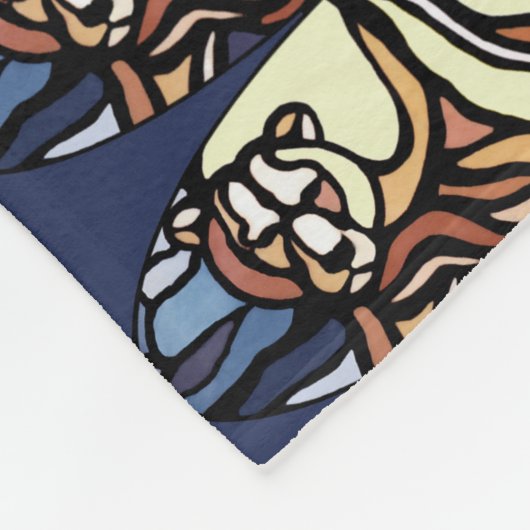 Couverture d'art Ours Art autochtone Couvertures d (Coin)