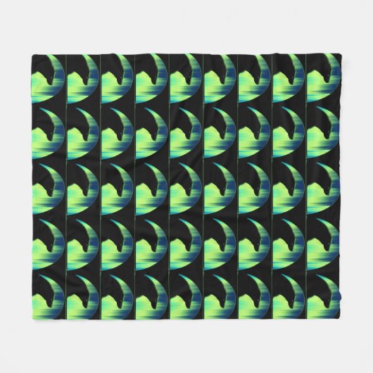 Couverture d'art Ours Lumières du Nord Couvertures (Devant (Horizontal))