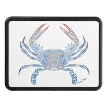 Crabe bleu tribal
