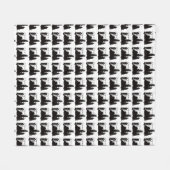 Couverture de baiser d'ouatine de silhouette de (Devant (Horizontal))