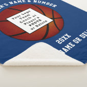 Couverture de basket-ball personnalisée pour les j (3/4)