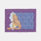 Couverture de bébé de girafe de sommeil (Devant (Horizontal))