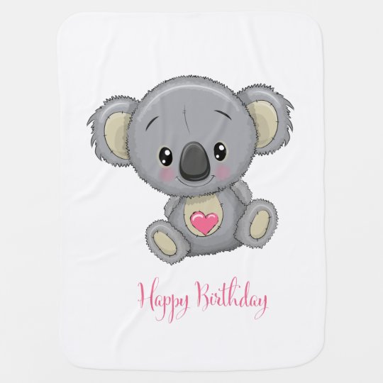 Couverture De Bebe De Koala De Joyeux Anniversaire Zazzle Be Couverture De Bebe De Koala De Joyeux Anniversaire Zazzle Be