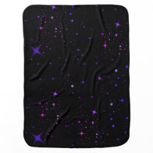 Couverture de bébé de nuit étoilée