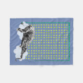 Couverture de bébé d'éléphant de sommeil (Devant (Horizontal))