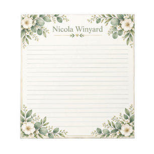 Couverture de bloc-notes personnalisée au sage bot