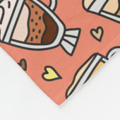 Couverture De Café Confortable Pour Sips Relaxants (Coin)