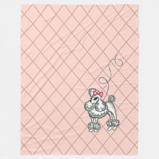 Couverture de caniche française (Devant)