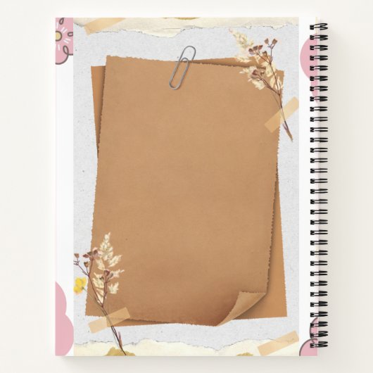 COUVERTURE DE CARNET (Dos)