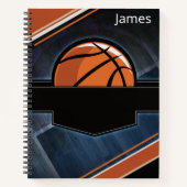 Couverture de Carnet de basket pour garçons (Devant)