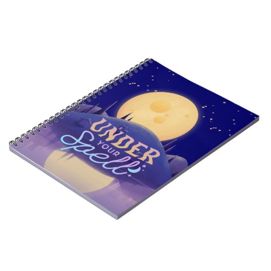 Couverture de Carnet de la Lune enchantée (Côté gauche)