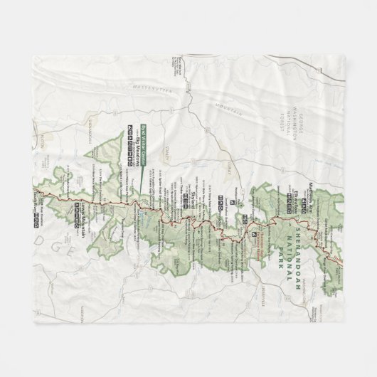 Couverture de carte de Shenandoah (Devant (Horizontal))